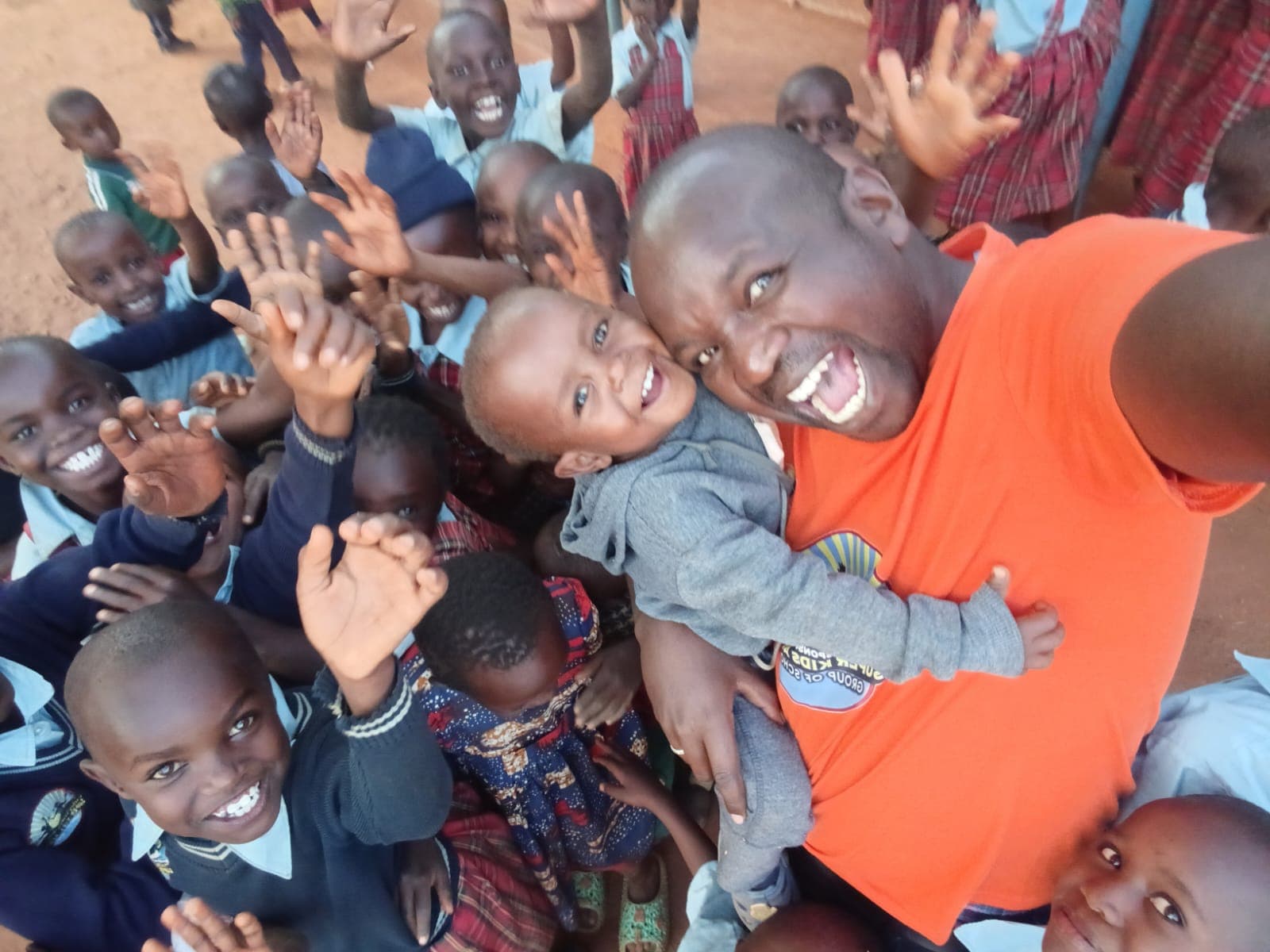 Children of Home Network of Africa gathered together